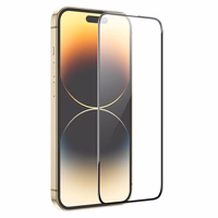 Borofone apsauginis stiklas BF8 Diamond Armor pilnas ekranas 5D didelis lankas Iphone 14 Pro - 10 vienetų