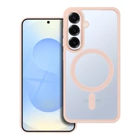 COLOR EDGE MAG COVER dėklas telefonui suderinamas su Magnetiniu SAMSUNG S25 rožinė