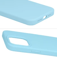 Silicone Lite dėklas telefonui iPhone 13 Pro šviesiai mėlynas