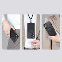 Benks magnetinis Lucid Armor dėklas (0045) Samsung Galaxy S25 Plus Ultra telefonui, titano spalvos