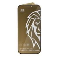 Grūdintas stiklas Tel Protect 10X Privacy DLC Diamond Coating skirtas Iphone 16