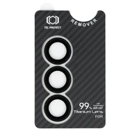 Grūdintas stiklas Tel Protect Titanium objektyvo 99% AR Aramid serija kamerai Samsung Galaxy S25 (3 vnt.)