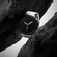 Ringke Slim 2 rinkinys dėklas Samsung Galaxy Watch 8 44mm - skaidrus-matinis juodas
