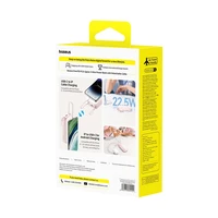 Baseus EnerFill FC21 Qpow 3 Ultra 20000mAh 22.5W išorinė baterija su ekranu ir kabeliu - Rožinė