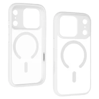 Liavec minkštas dėklas skirtas Iphone 17 Pro Max baltas