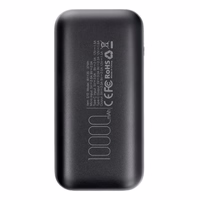 VEGER Išorinė baterija 10000 mAh PD QC3.0 3A 20W S10 (W1135) juoda