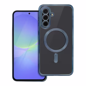 ELECTRO MAG COVER dėklas telefonui suderinamas su Magnetiniu MagSafe SAMSUNG A36 titano mėlyna