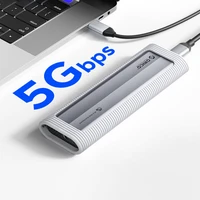 Orico AXM2S-G2 M.2 NVME/NGFF USB-C 10Gb/s diskų įrenginys - pilkas