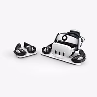 "BoboVR G3" valdiklio laikikliai "Meta Quest 3" ir "3S" - juodi