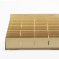 Medinė laikymo dėžė 48 išmaniesiems telefonams