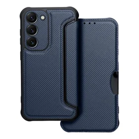 Dėklas telefonui RAZOR Book SAMSUNG S23 mėlynas