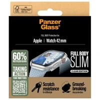 PanzerGlass Snappie Pilnas korpusas Apple Watch 10 42mm permatomas 3713