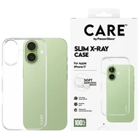 CARE by PanzerGlass Madingas X-Ray Minkštas Pagrindinis dėklas telefonui iPhone 17 - Skaidrus