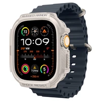 Spigen Rugged Armor dėklas Apple Watch Ultra 1 / 2 (49mm) - smėlio spalvos