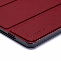 Dėklas Reach Smart Leather Lenovo Tab P11 Gen 2 TB350XU tamsiai raudonas