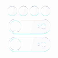 Hibridinis stiklas 3mk Lens Apsauginis kameros objektyvas, skirtas "Apple iPhone Air