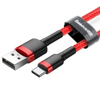 Baseus Cafule kabelis USB-C 2A 2m (raudonas)
