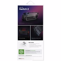 Uniq Hybrid Bytearmor dėklas Nintendo Switch 2 - juodas