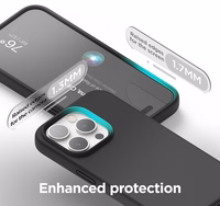 Dėklas Mag Silicone Case Apple iPhone 15 Pro raudonas