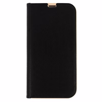 Knygos dėklas su rėmeliu Samsung Galaxy J7 2017 juodas