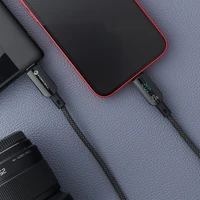 FORCELL F-ENERGY C276 kabelis Type C į Lightning PD 3A 27W Digital 1,2 m juodas