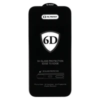 Tel Protect Pilnas klijų 6D grūdintas stiklas XIAOMI REDMI 10C/12C / Poco C40 JUODAS