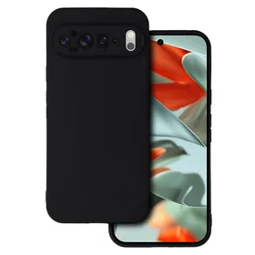 Matinis galinis dėklas telefonui GOOGLE PIXEL 9 PRO XL juodas