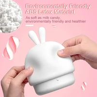 Naktinė lempa W-008 Triušis mėlynas