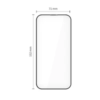 Tech-Protect Quick Set+ 2-jų rinkinys grūdintas stiklas iPhone 17 Air - juodas