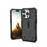UAG Pathfinder Magnetinis dėklas iPhone 16 Pro - sidabrinis