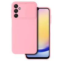 Camshield Soft dėklas telefonui Samsung Galaxy A25 5G šviesiai rožinis