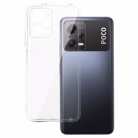 Dėklas telefonui 2 mm XIAOMI REDMI NOTE 12 5G/POCO X5 - permatomas