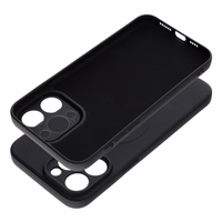 Dėklas Silicone Mag Cover (MagSafe) skirtas iPhone 14 Pro Max juodas