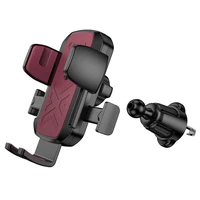 Automobilinis telefono laikiklis Hoco H64 (air vent) juodas