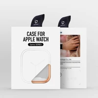 LCD apsauginis stikliukas/dėklas Dux Ducis Samo Apple Watch 45mm rožinis