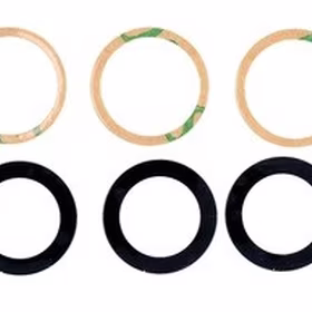 Samsung G990 S21 FE 5G kameros stikliukas Black (only lens 3pcs) ORG