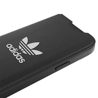 Adidas OR Dėklas telefonui Booklet BASIC iPhone 14 6.1" juodas/baltas 50181