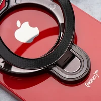 Telefonų stovas CIRCLE - klijuojamas - juodas