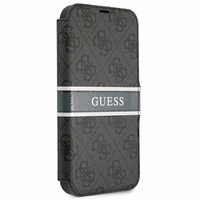 Guess GUBKP13X4GDGR iPhone 13 Pro Max 6,7" pilkas/grey book 4G Stripe