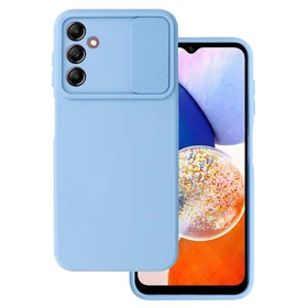 Camshield Minkštas dėklas telefonui Samsung Galaxy A14 4G/5G - šviesiai mėlynas