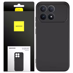 Spacecase silikoninis dėklas 3.0 Poco F8 Pro juodas