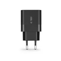 Tech-Protect C30W įkroviklis USB-C PD 30W / USB-A QC 3.0 - juodas