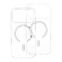 Dėklas skirtas iPhone 16 Forcell F-Protect Clear Hybrid Premium suderinamas su Magsafe skaidrus