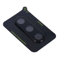 5D pilno klijavimo kameros apsauginis stiklas - Samsung Galaxy S24 Plus juodas