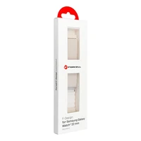 FORCELL F-DESIGN FS05 dirželis SAMSUNG laikrodžiui 22 mm žvaigždžių šviesos spalvos