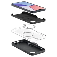 Spigen Silicone Fit Mag dėklas su MagSafe iPhone 14 Plus - juodas