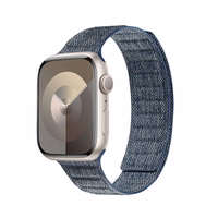 Crong Melange - Magnetic dirželis Apple Watch 44/45/46/49 mm (mėlynas melange)