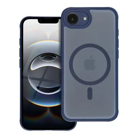 FULL MATTE MAG COVER dėklas telefonui suderinamas su Magnetiniu įkrovimu IPHONE 17 Air mėlyna