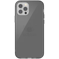 Adidas OR Apsauginis skaidrus dėklas iPhone 12 / iPhone 12 Pro - juodas