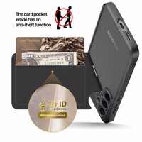 Dėklas Dux Ducis "Rafi II Mag" skirtas Samsung S921 S24 juodas